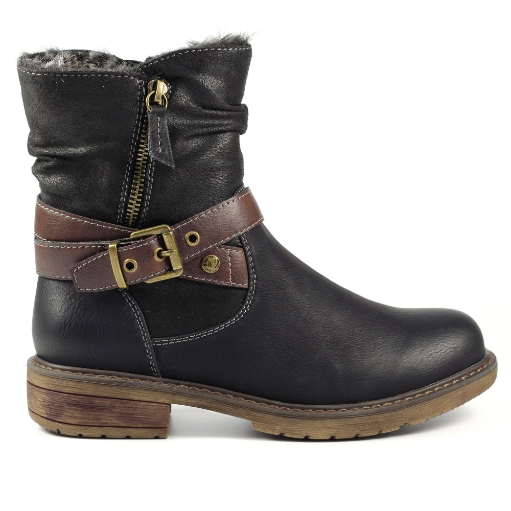 Lunar Chime III Black Waterproof Boot