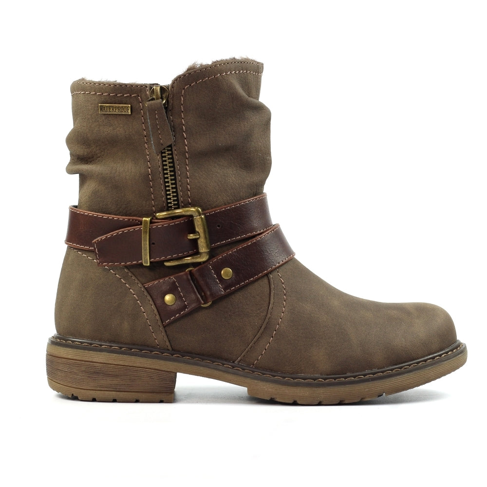 Lunar Chime III Taupe Waterproof Boot