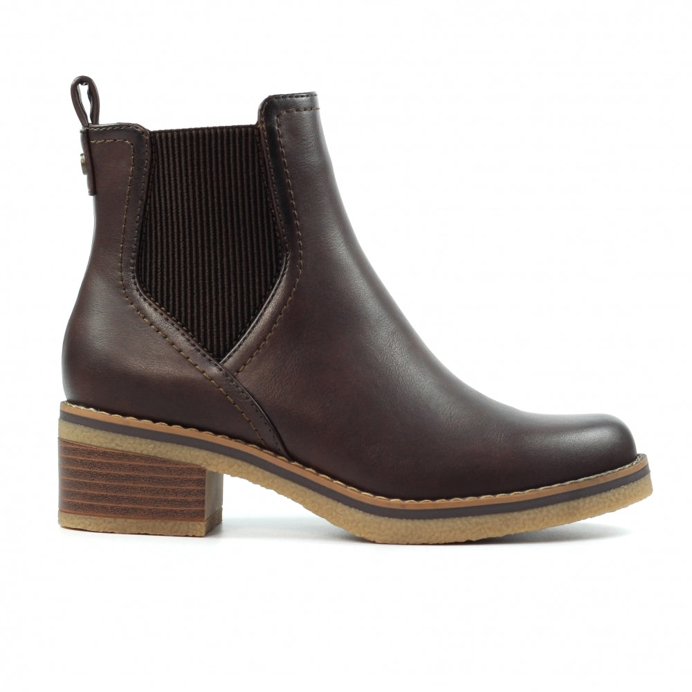 Lunar Conrad Brown Ankle Boot