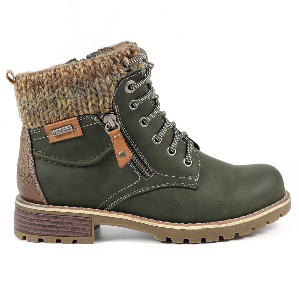 Lunar Buttermere Olive Waterproof Boot