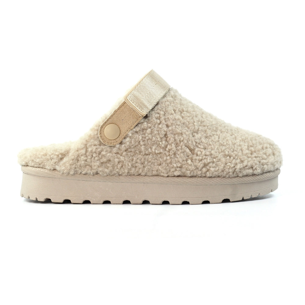 Lunar Naples Beige Adjustable Slipper