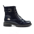 Lunar Lydia Navy Patent Shoe